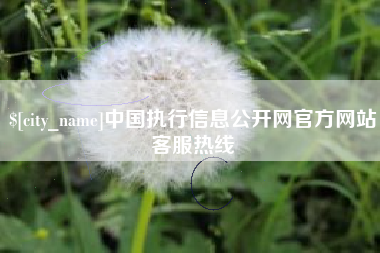高安中国执行信息公开网官方网站客服热线