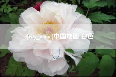 高安中国地图 白色