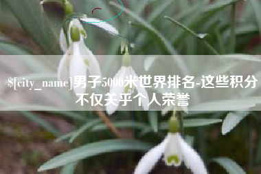 高安男子5000米世界排名-这些积分不仅关乎个人荣誉