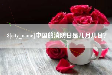 高安中国的消防日是几月几日？