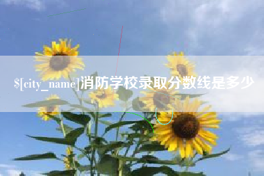 高安消防学校录取分数线是多少