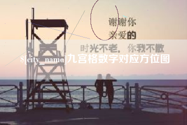 高安九宫格数字对应方位图