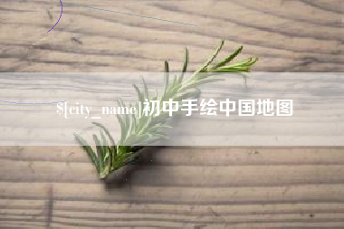 高安初中手绘中国地图