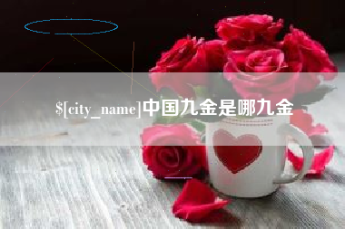高安中国九金是哪九金