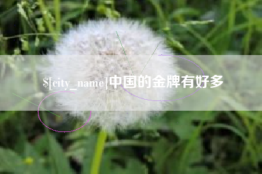 高安中国的金牌有好多