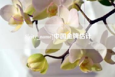 高安中国金牌估计