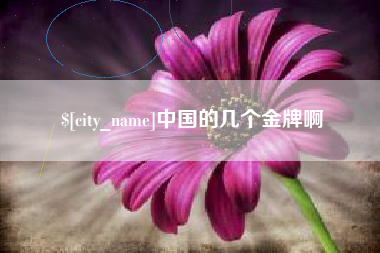 高安中国的几个金牌啊