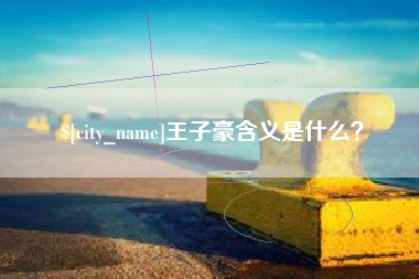 高安王子豪含义是什么？
