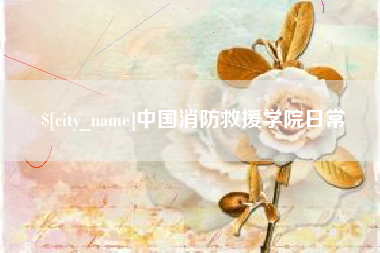 高安中国消防救援学院日常