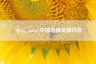 高安中国地图全图白色