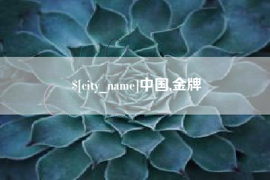 高安中国,金牌