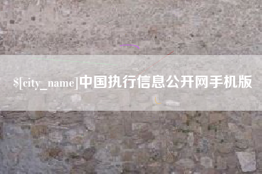 高安中国执行信息公开网手机版