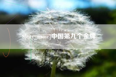 高安中国第九个金牌