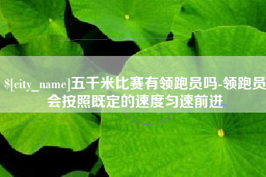 高安五千米比赛有领跑员吗-领跑员会按照既定的速度匀速前进
