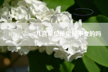 高安九宫星位是定位不变的吗