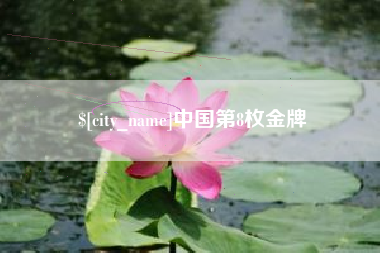 高安中国第8枚金牌