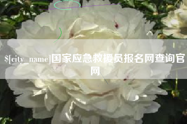 高安国家应急救援员报名网查询官网