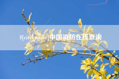 高安中国消防在线查询
